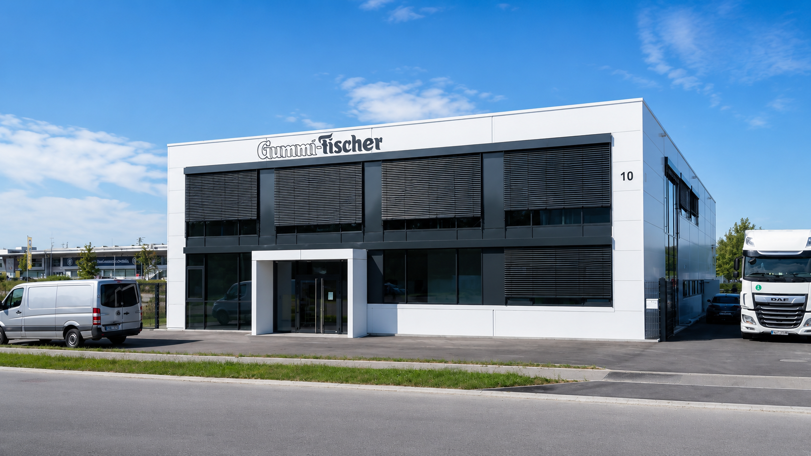Firmengebäude von Gummi-Fischer
